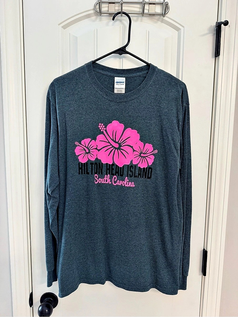 Gildan Hilton Head Island South Carolina Long Sleeve Tee